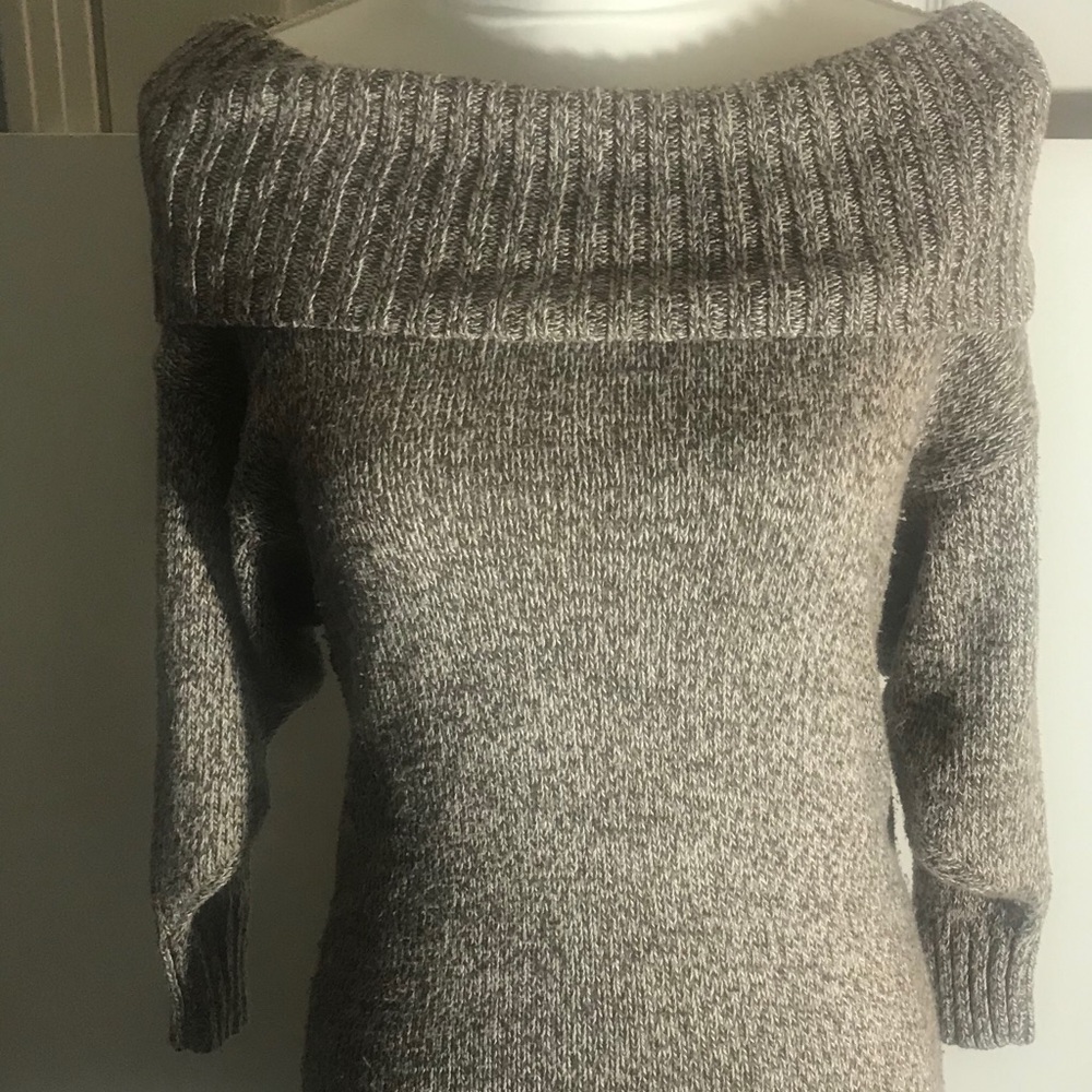 A. Byer Long Cowl Neck Sweater